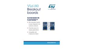 VL6180 Time-of-Flight Distance Sensor Breakout Boards, Set of 2 Pieces